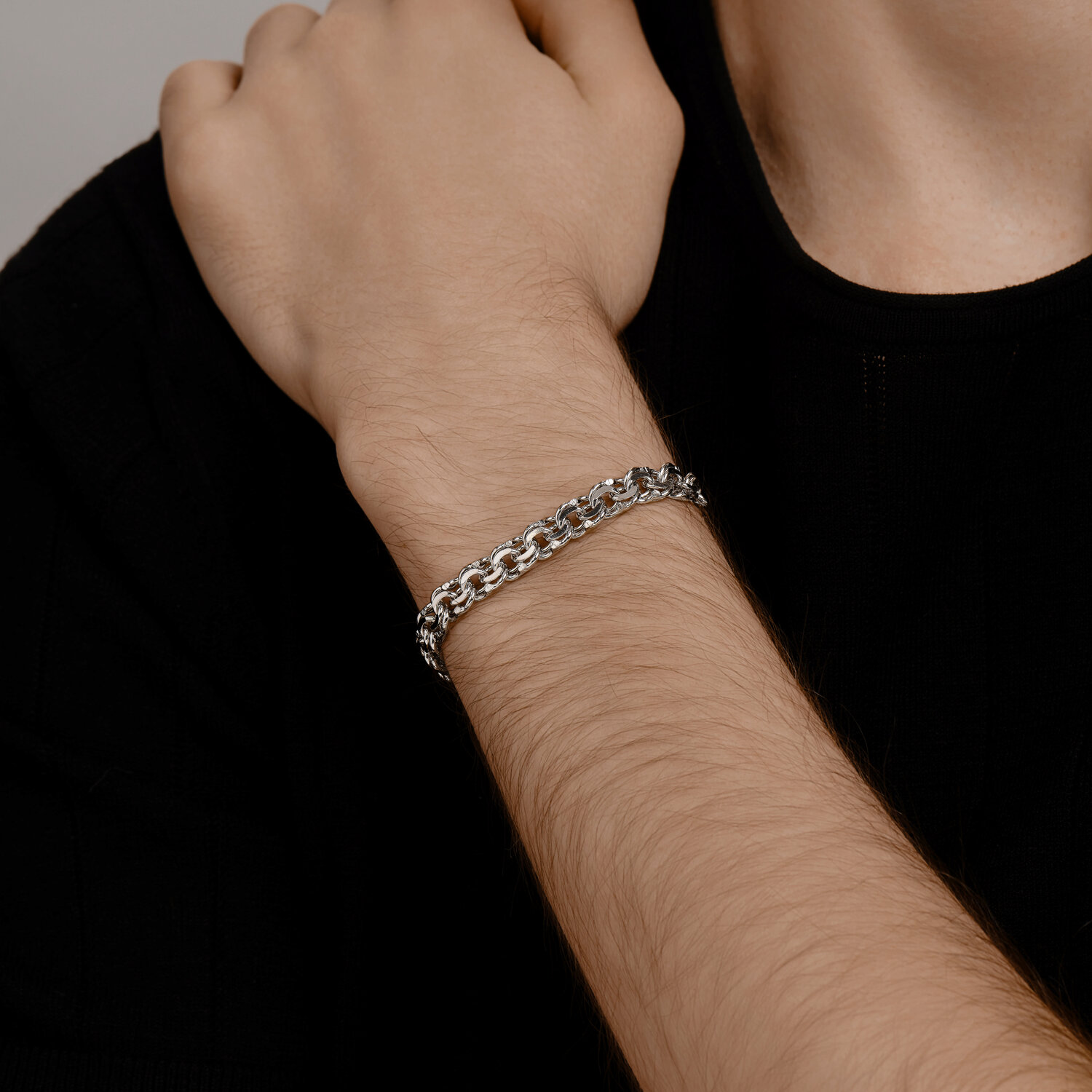 Серебряный браслет 925 пробы