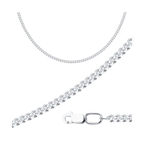 Серебряная цепь 925 пробы