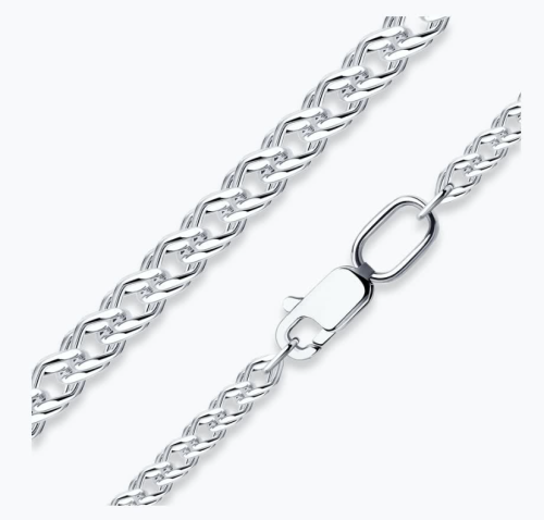 Серебряная цепь 925 пробы